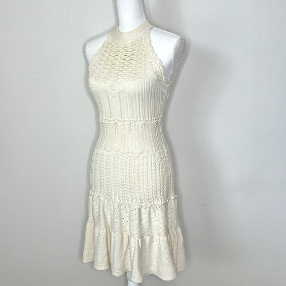 Moda International Crochet Lace Dress - Picture 1 of 7